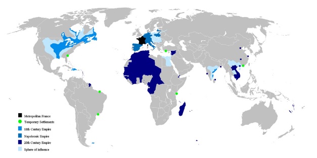 penjajahan perancis di dunia